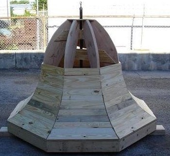 Copper Dome - Custom Bell Top Frame