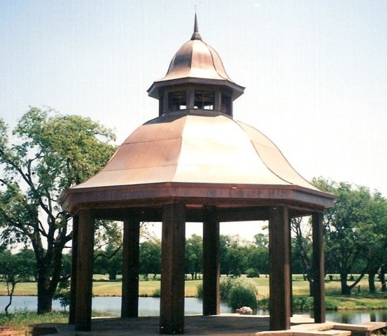 Copper Gazebo Dome