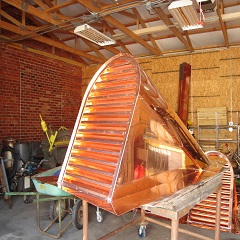 Tombstone Copper Dormer Roof Vents