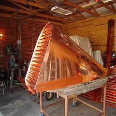 Tombstone Copper Dormer Roof Vents