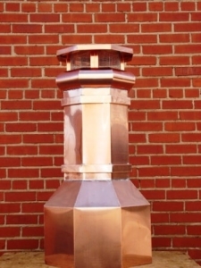 Copper Chimney Pot