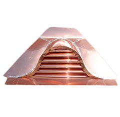 Copper Eyebrow Roof Vent