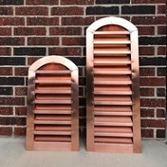 arch-top-copper-louver-front-view2